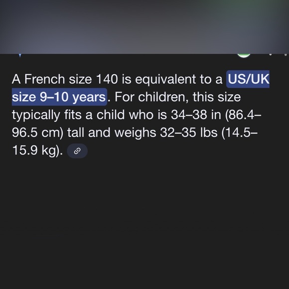 Boys Paris Souvenir Shirt. Size French 140 or boys size 10. - Picture 5 of 5